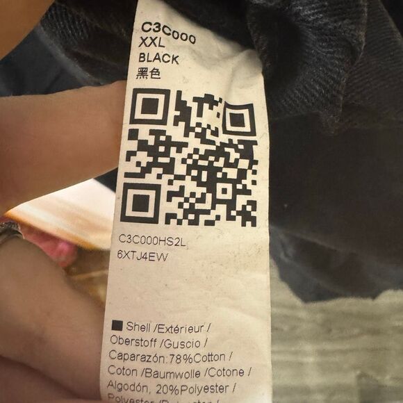 Black Denim Easel Overalls - Picture 6 of 6